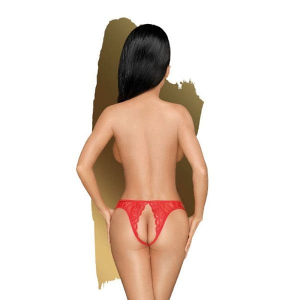 PENTHOUSE - NAUGHTY VALENTINE THONG RED L/XL 2